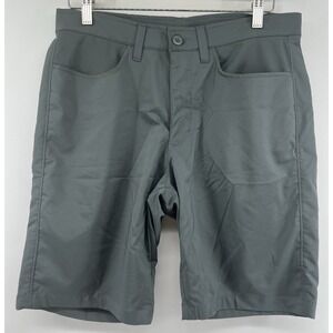 Under Armour Mens Drive Shorts Tagged 32 Measure 33" 10" Inseam Gray